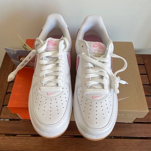 Nike Air Force 1 Low Retro Color of the Month Pink Gum Women 10.5(DM0576-101) - Picture 6 of 17